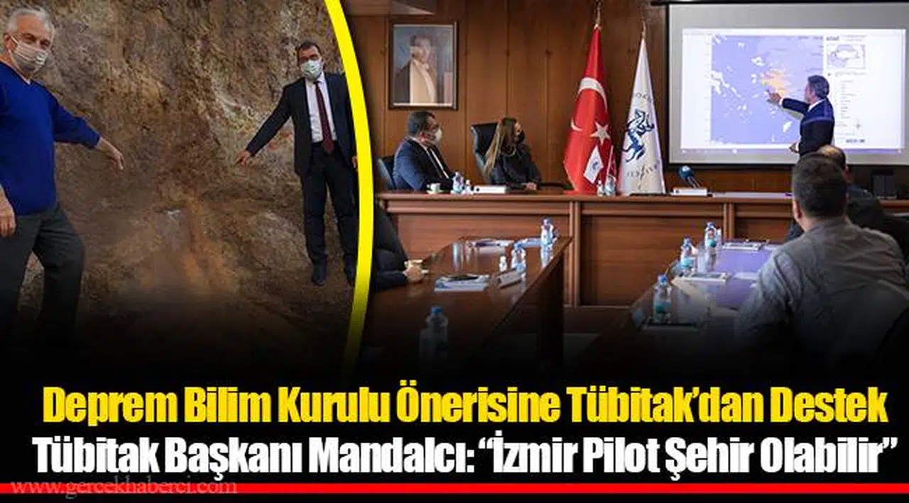 Tübitak Başkanı Mandalcı: “İzmir Pilot Şehir Olabilir”