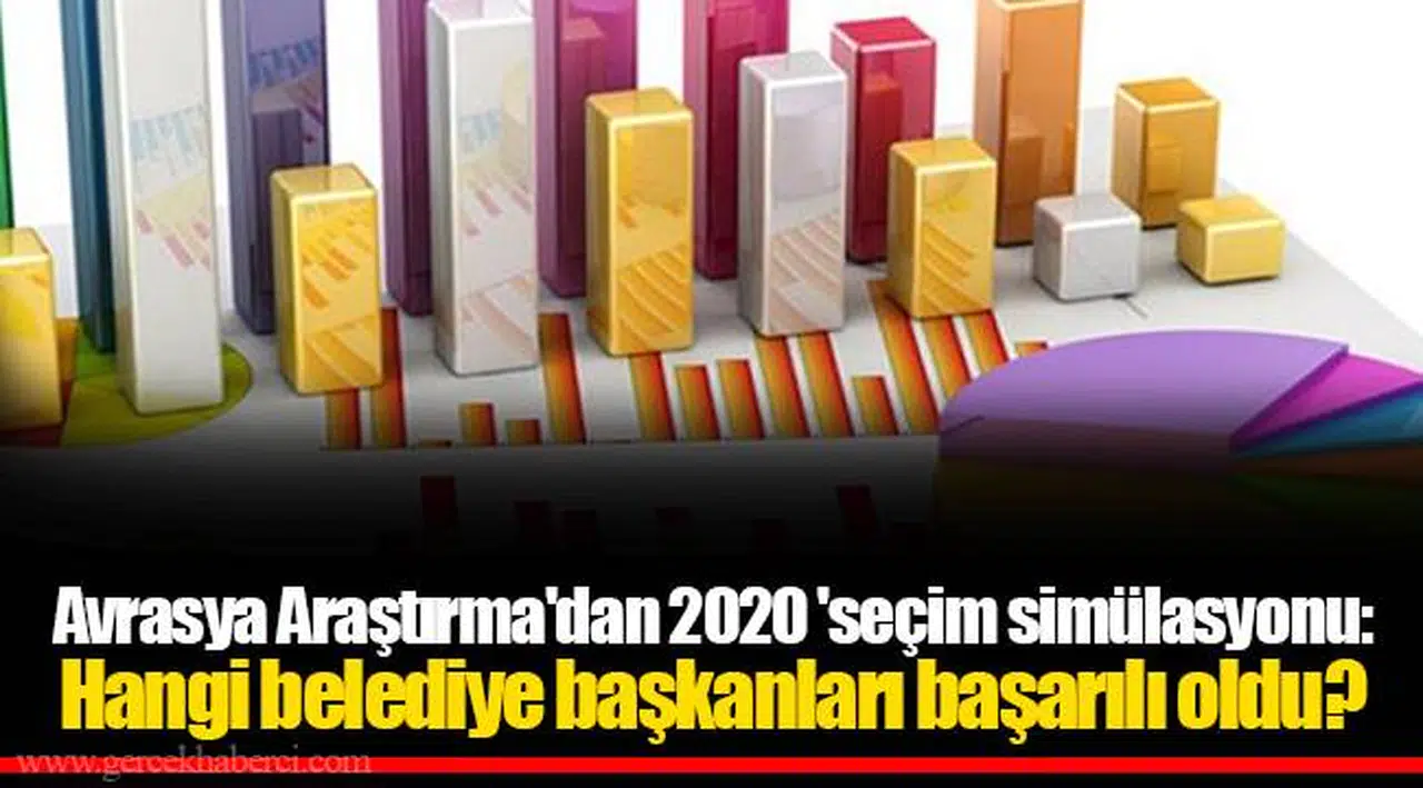 Avrasya Araştırma'dan 2020 'seçim simülasyonu: Hangi belediye başkanları başarılı oldu?