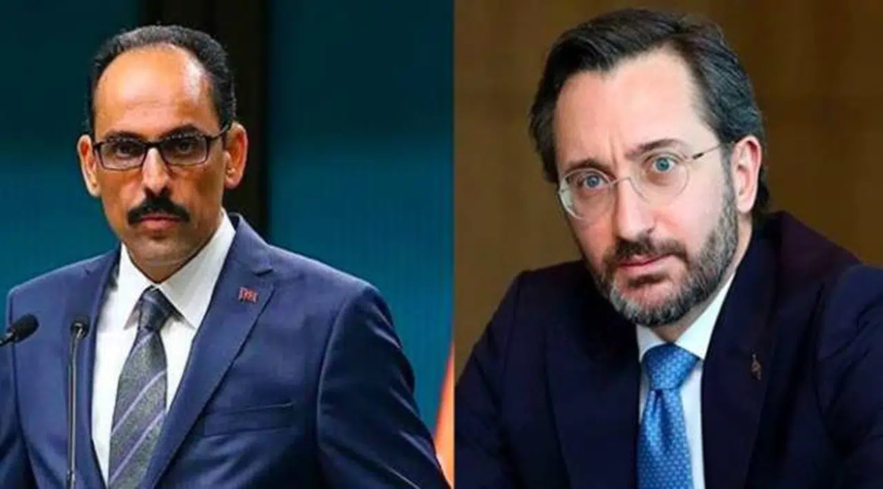 Fahrettin Altun ve İbrahim Kalın'dan 'fuhuş evi' tepkisi