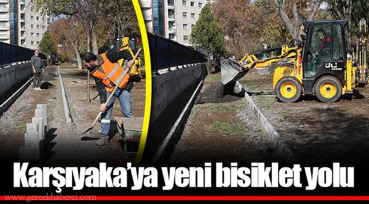 Karşıyaka’ya yeni bisiklet yolu