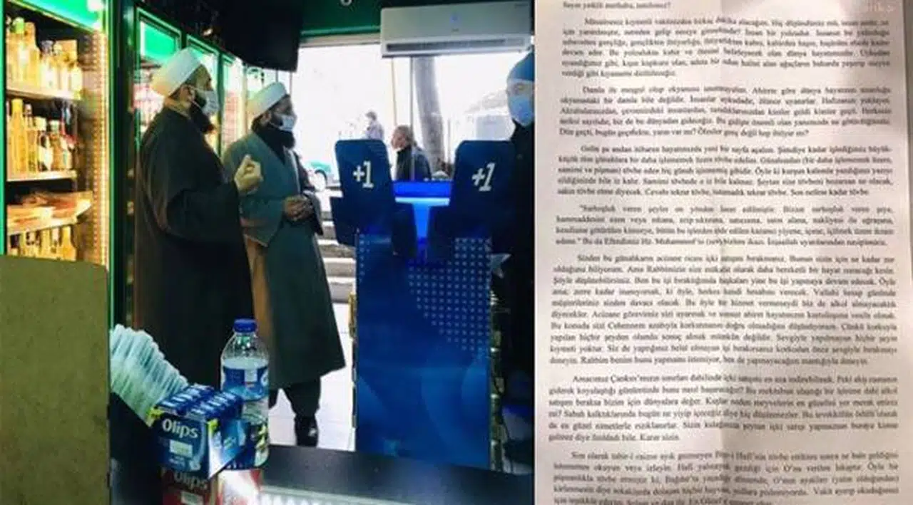 Tekel bayilerine tehdit mektubu: "İçki alan ve satana lanet edilmiştir"