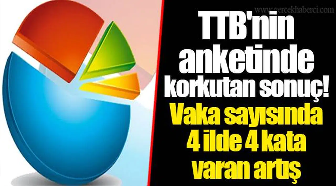 TTB'nin anketinde korkutan sonuç! Vaka sayısında 4 ilde 4 kata varan artış
