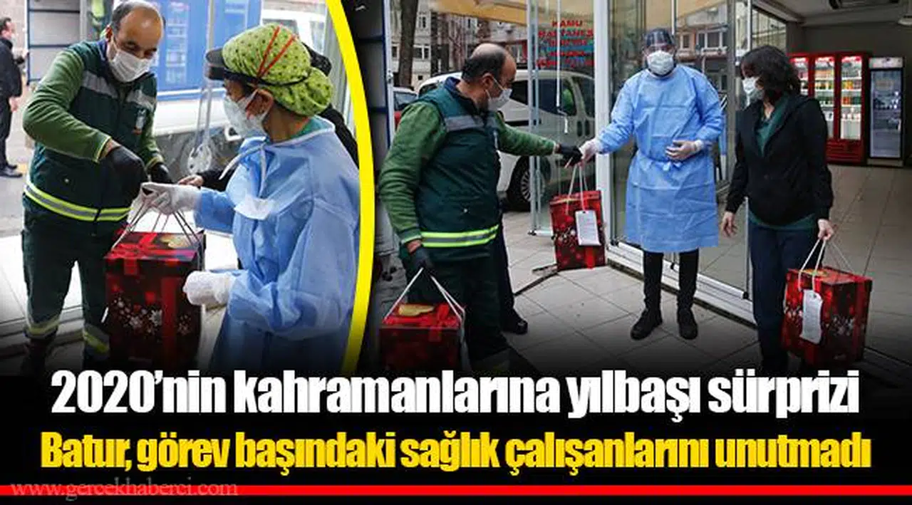 2020’nin kahramanlarına yılbaşı sürprizi