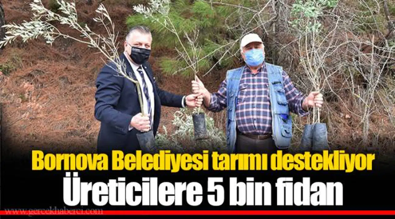 Bornova Belediyesi tarımı destekliyor