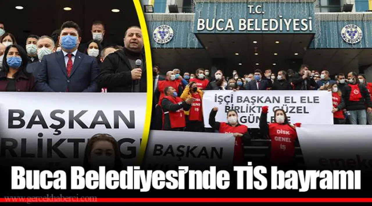 Buca Belediyesi’nde toplu iş sözleşmesi imzalandı: En az ücret alan personelin maaşı 5 bin TL oldu