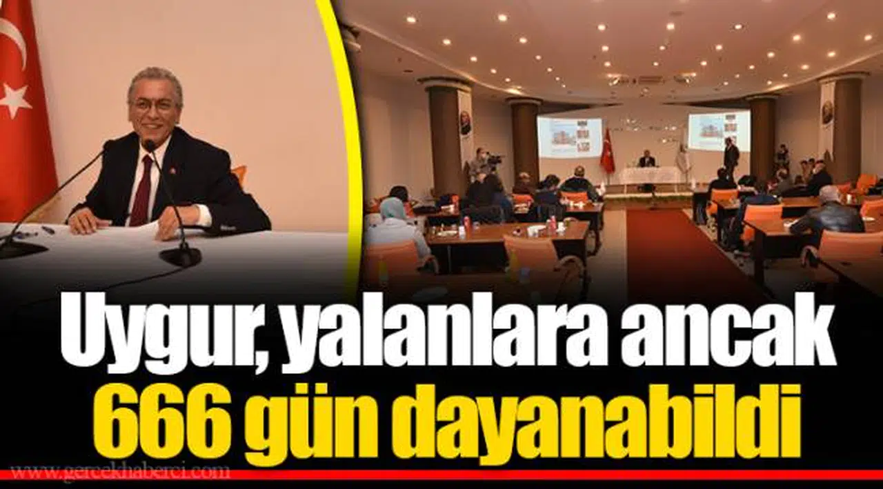  Uygur, yalanlara ancak 666 gün dayanabildi