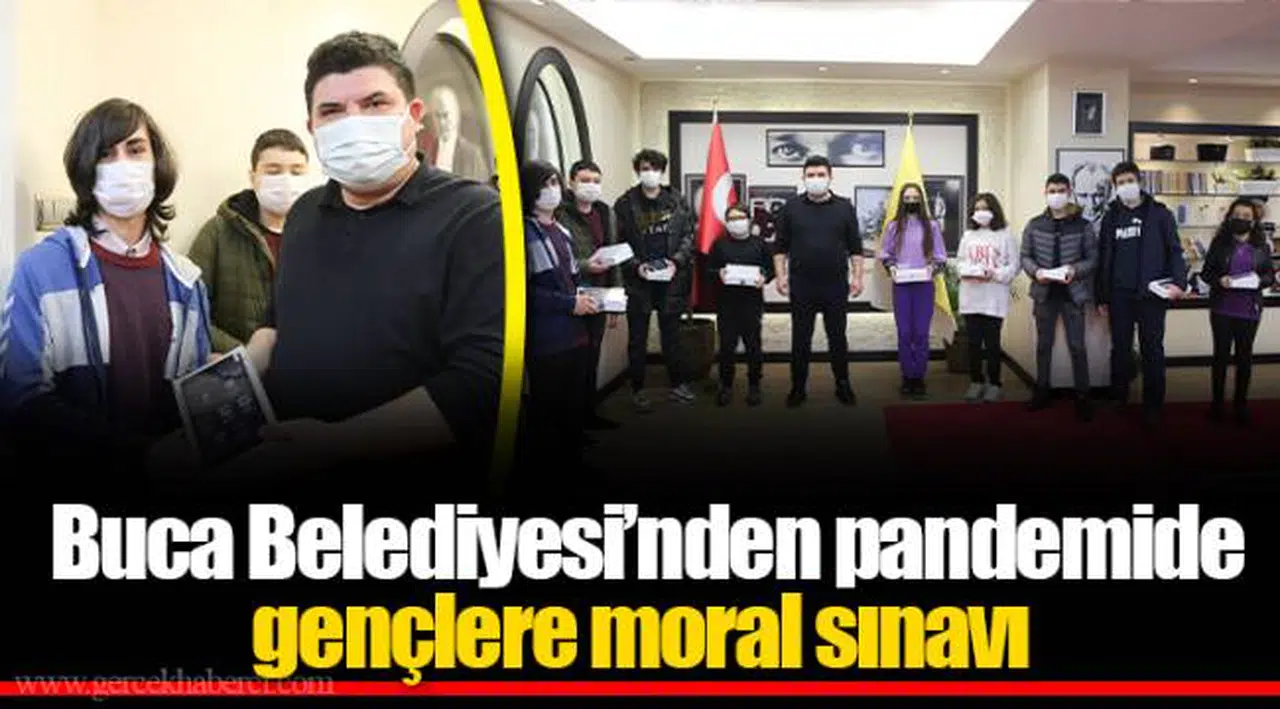 Buca Belediyesi’nden pandemide gençlere moral sınavı 