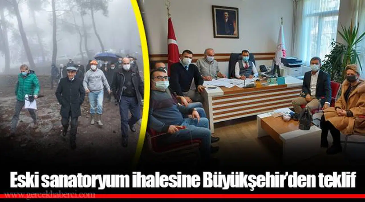 Eski sanatoryum ihalesine Büyükşehir’den teklif