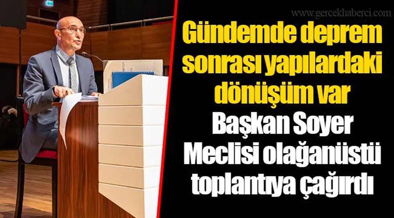 Gündemde deprem sonrası yapılardaki dönüşüm var