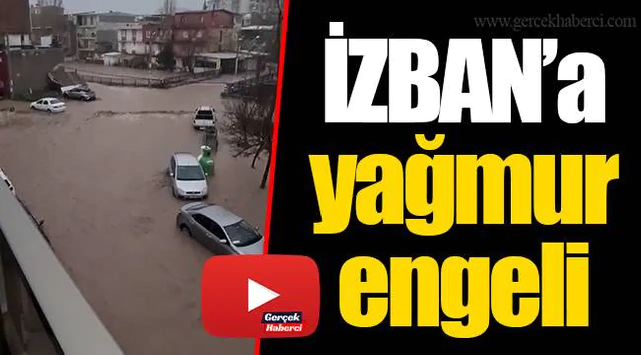 İZBAN'a yağmur engeli