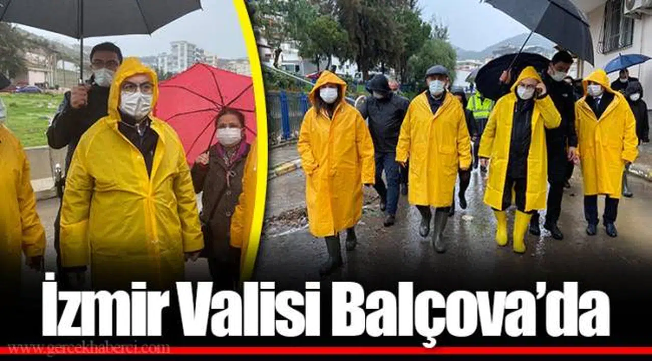 İzmir Valisi Balçova'da