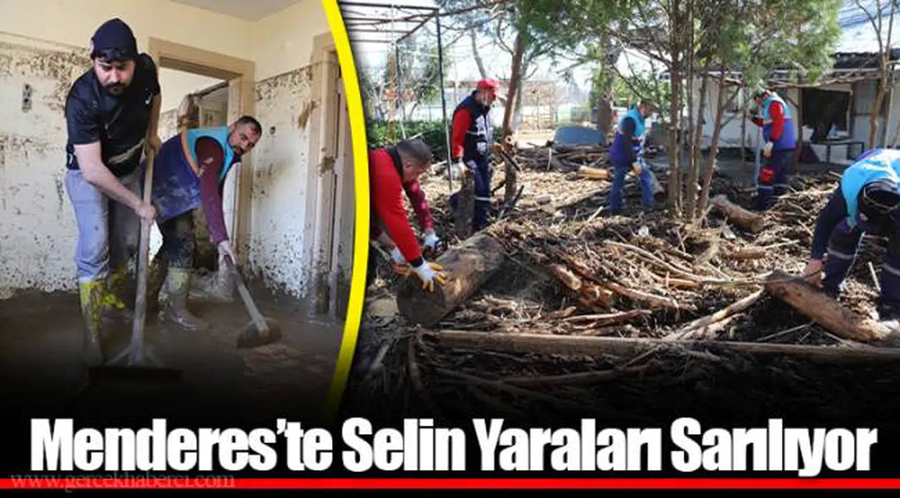 Menderes’te Selin Yaraları Sarılıyor