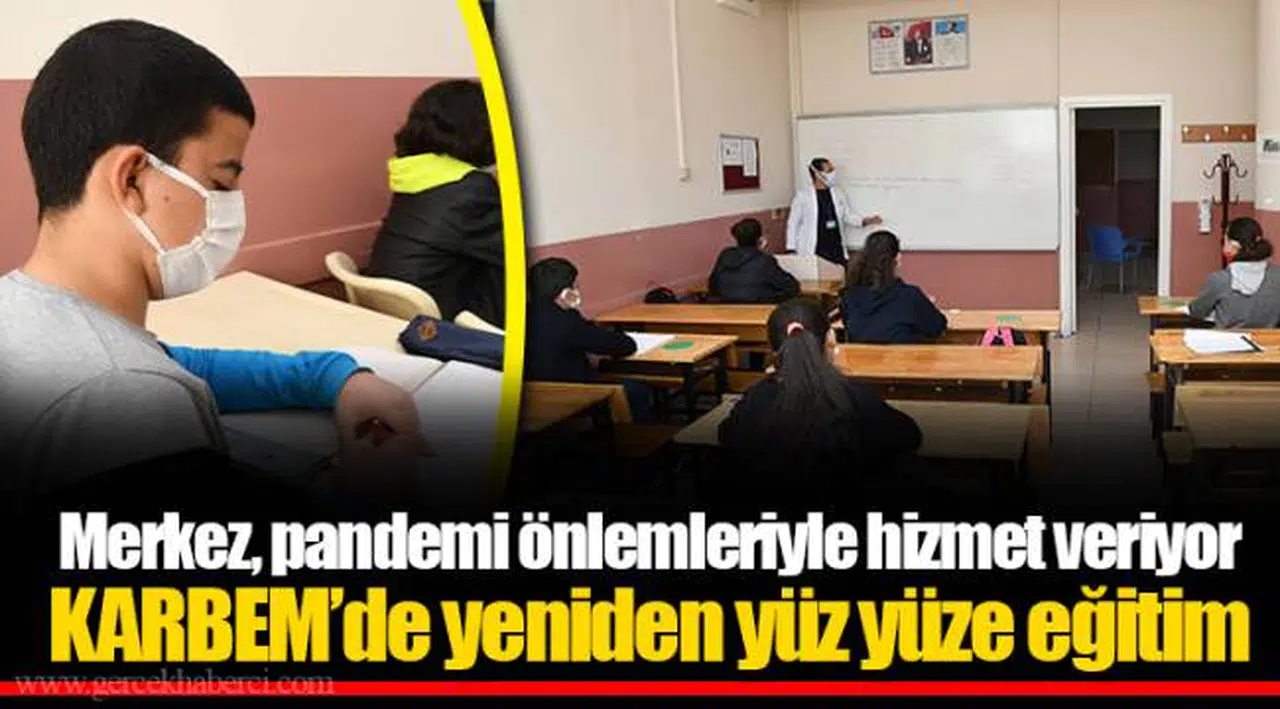 Merkez, pandemi önlemleriyle hizmet veriyor