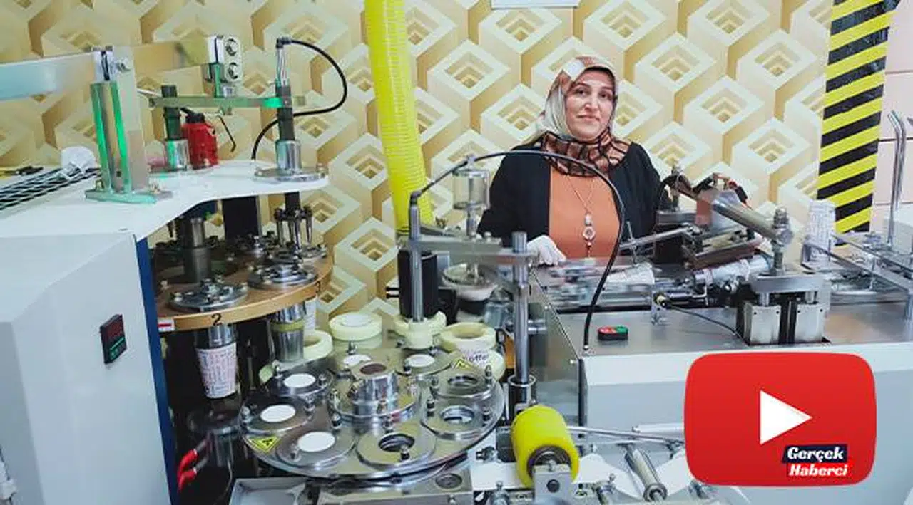 Pandemide artan talebi gördü, KOSGEB desteği ile karton bardak üretimine başladı