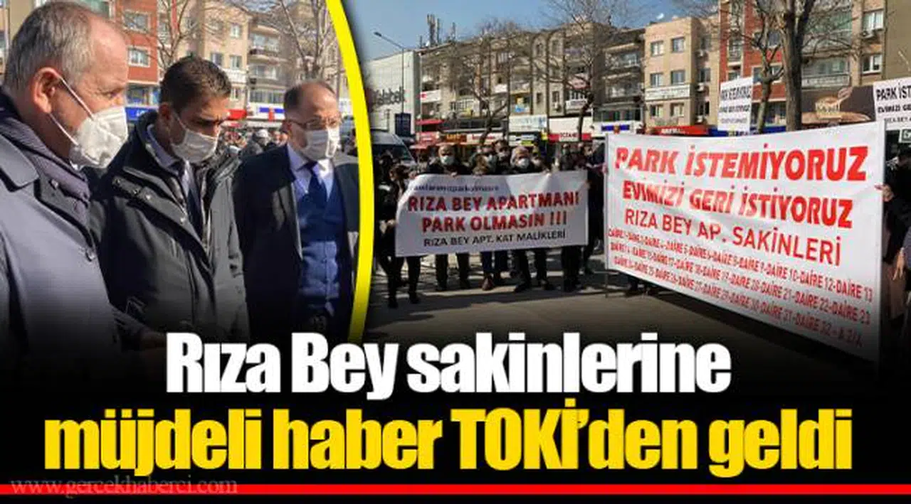 Rıza Bey sakinlerine müjdeli haber TOKİ'den geldi