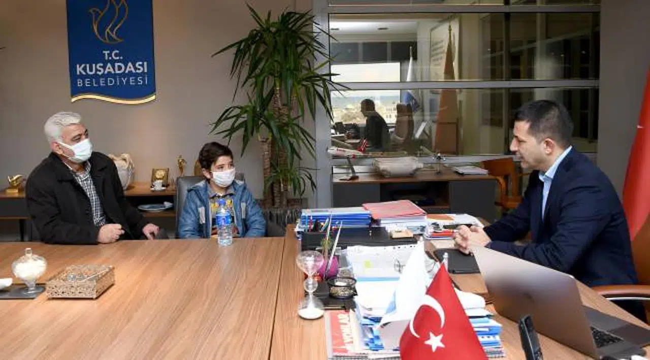 BAŞKAN ÖMER GÜNEL MİNİK EFE’YE VERDİĞİ SÖZÜ TUTTU