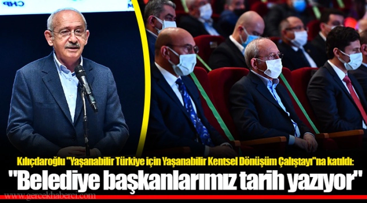 "Belediye başkanlarımız tarih yazıyor"