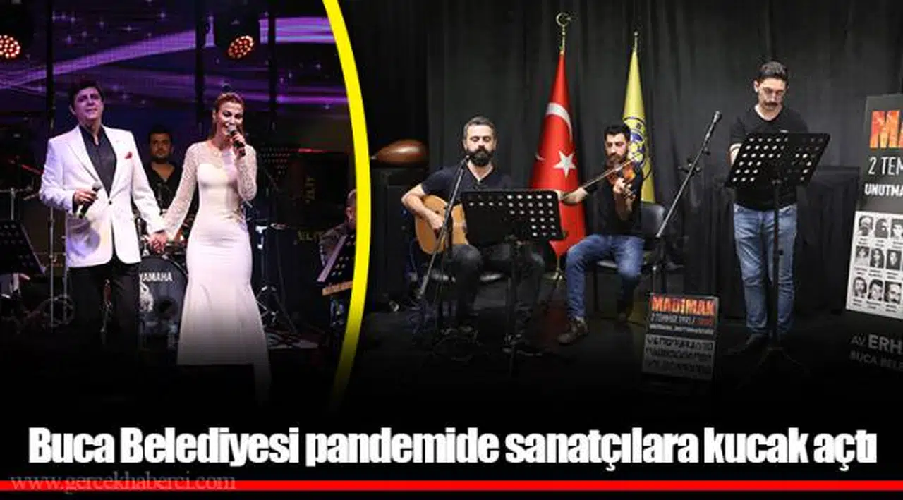 Buca Belediyesi pandemide sanatçılara kucak açtı 