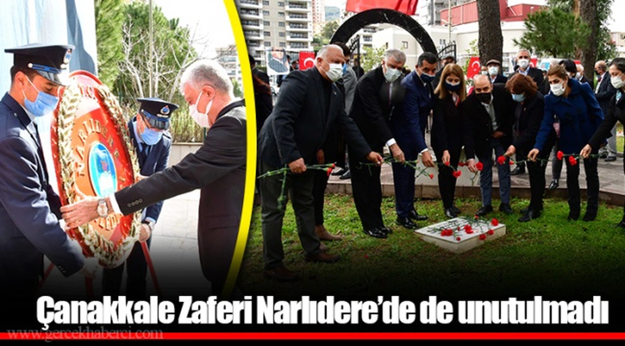 Çanakkale Zaferi Narlıdere’de de unutulmadı