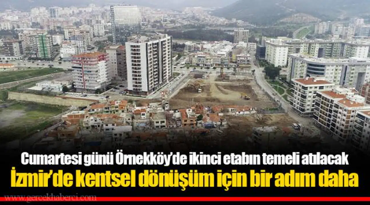 Cumartesi günü Örnekköy’de ikinci etabın temeli atılacak