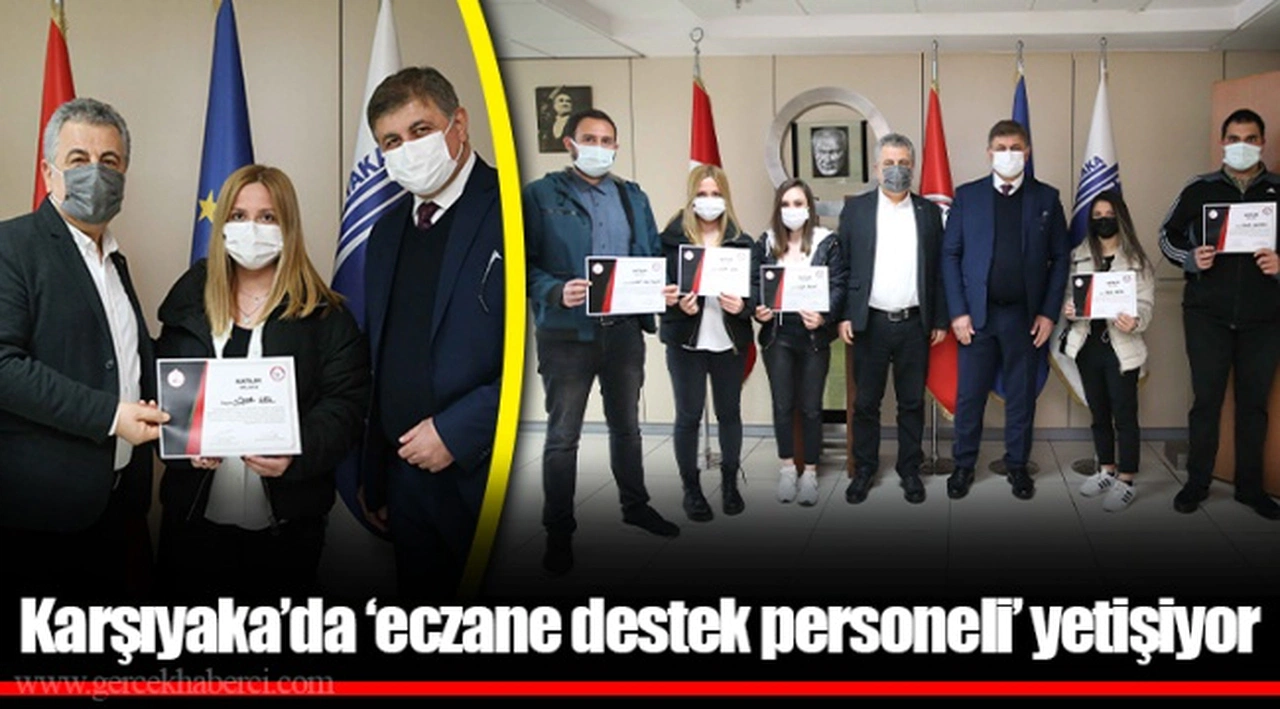 Karşıyaka’da ‘eczane destek personeli’ yetişiyor 