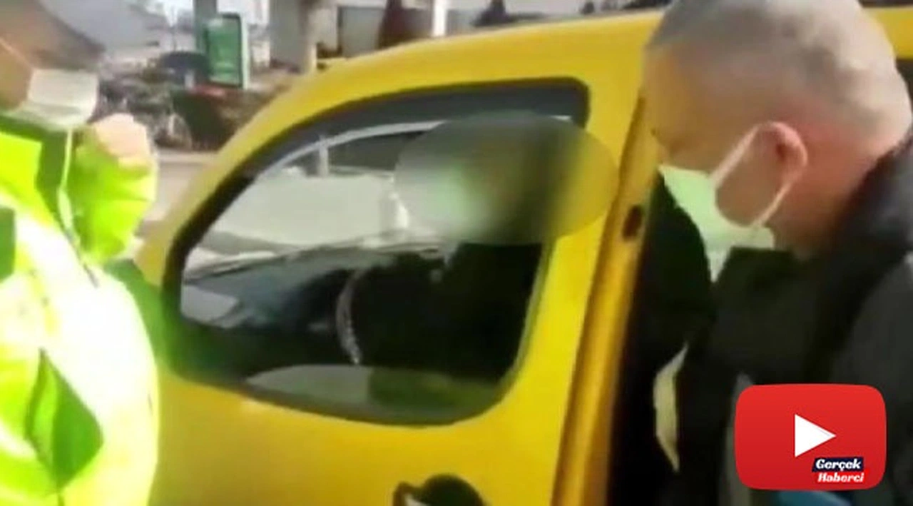 Korsan taksici müşteri kimliğindeki polise yakaladı
