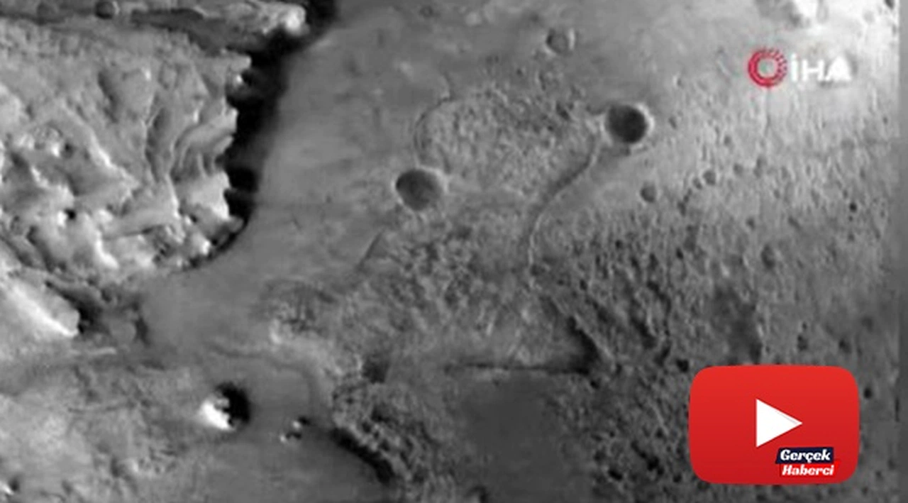 NASA, uzay aracının Mars'a iniş anına ait yeni görüntü yayınladı