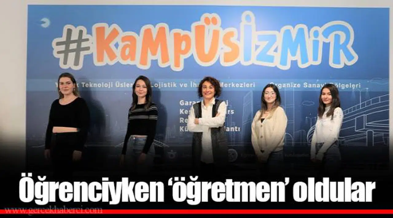 Öğrenciyken ‘öğretmen’ oldular 
