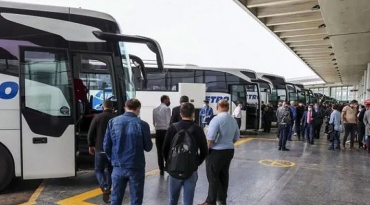 3 günde 1.2 milyon kişi seyahat etti
