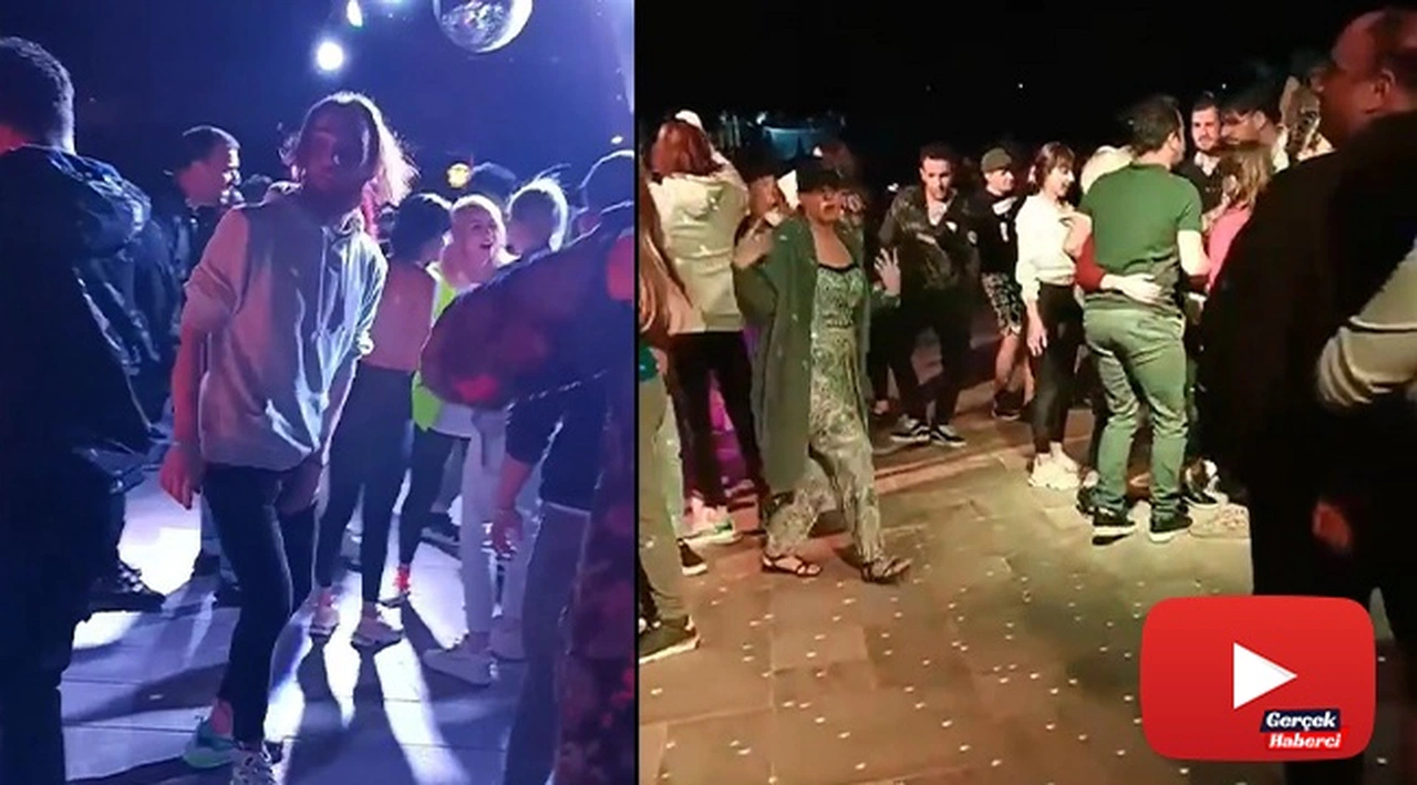 Bayi toplantısında sosyal mesafesiz maskesiz eğlence