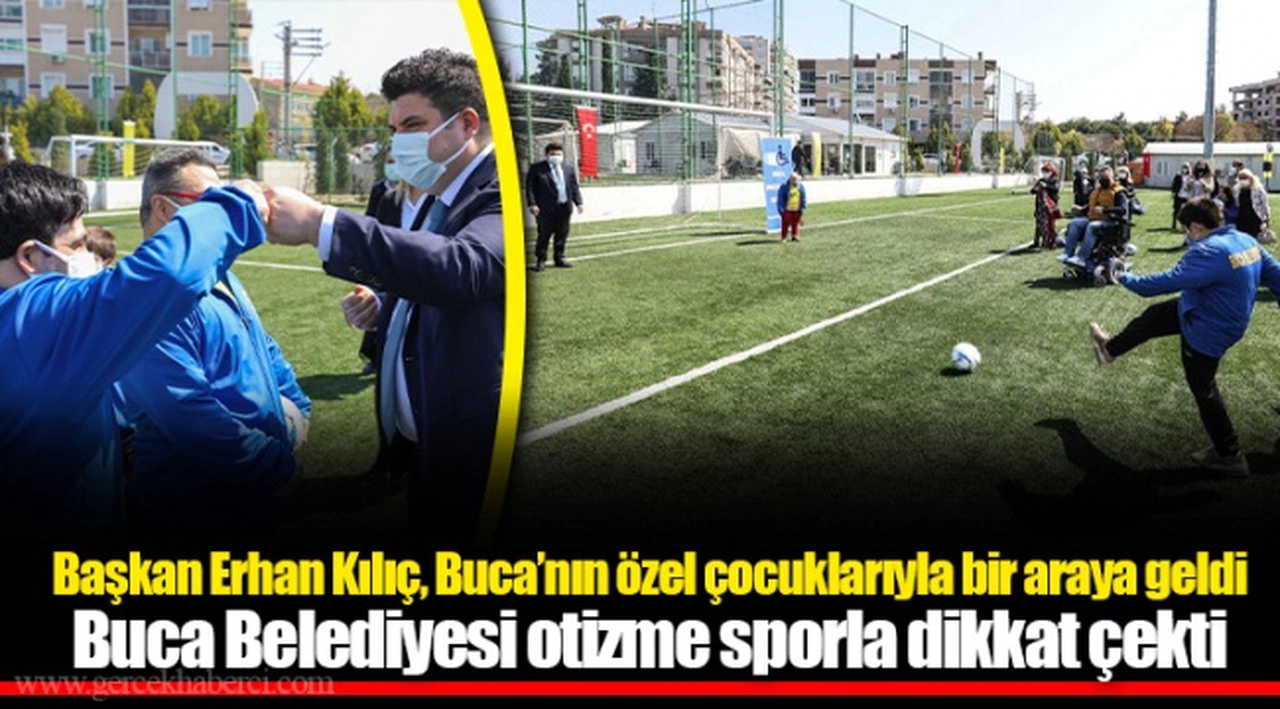 Buca Belediyesi otizme sporla dikkat çekti