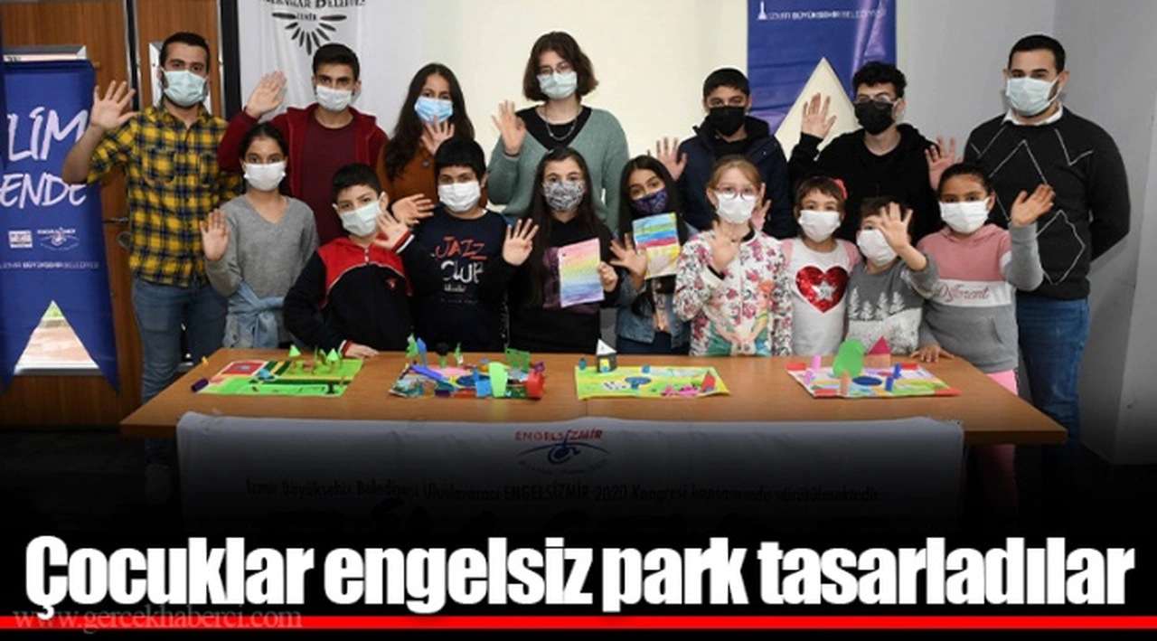 Çocuklar engelsiz park tasarladılar