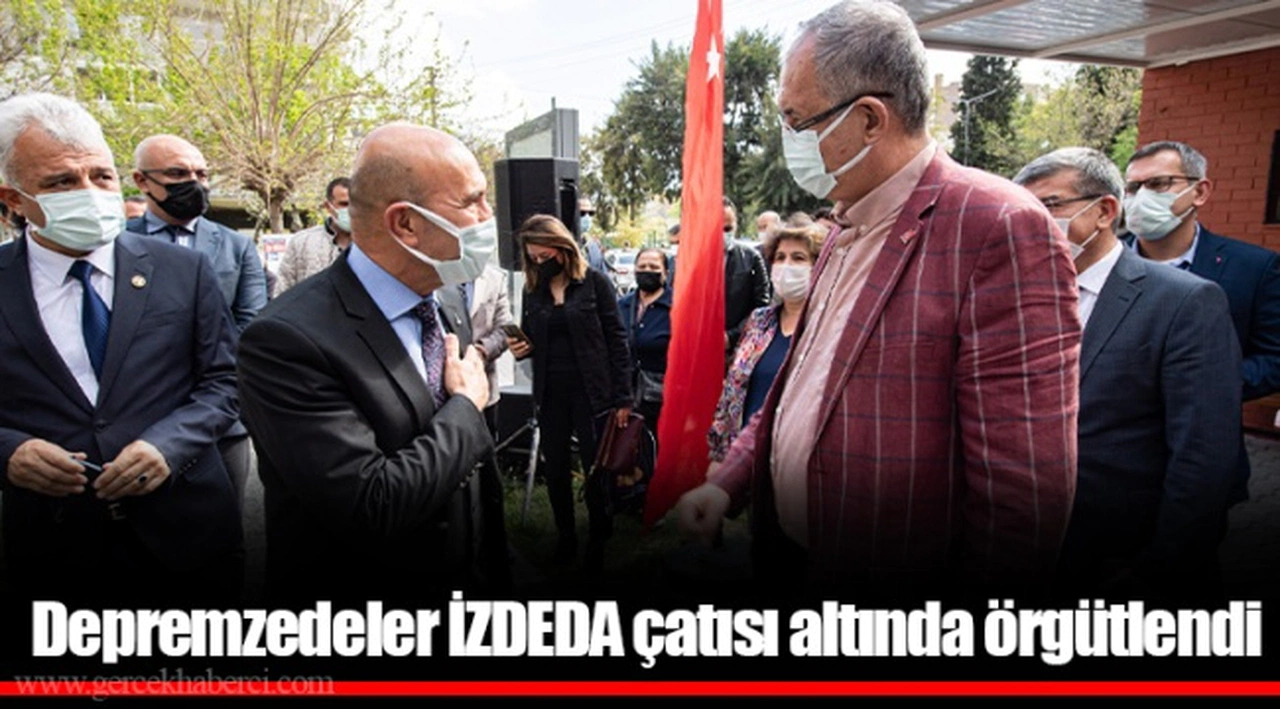 Depremzedeler İZDEDA çatısı altında örgütlendi