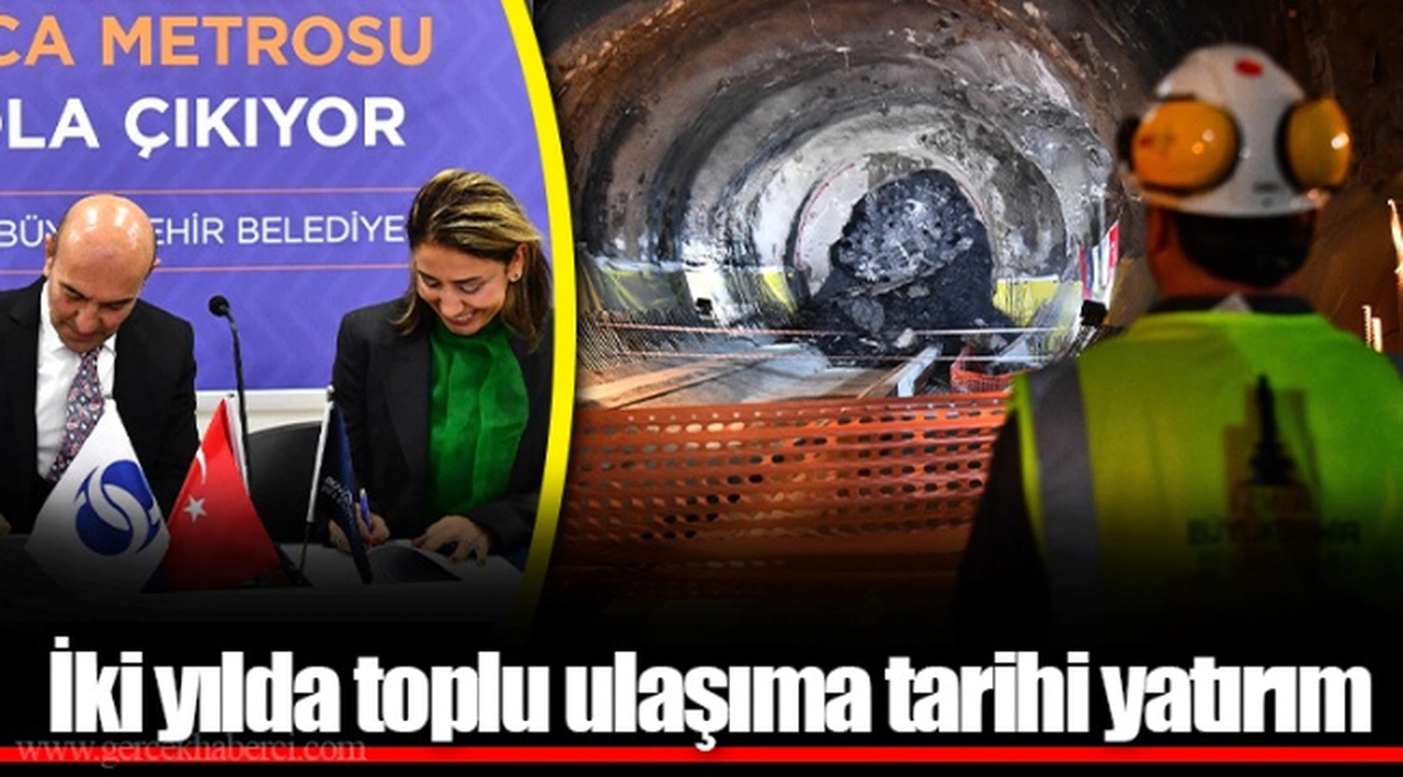 İki yılda toplu ulaşıma tarihi yatırım