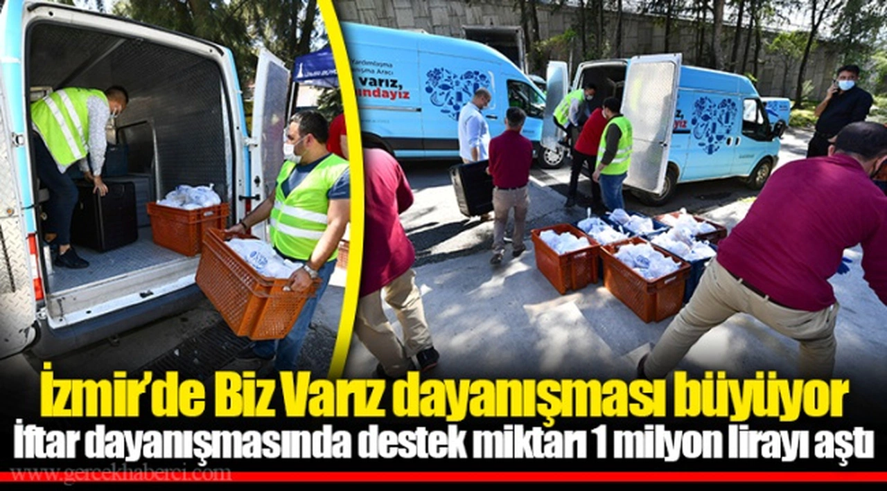 İzmir’de Biz Varız dayanışması büyüyor