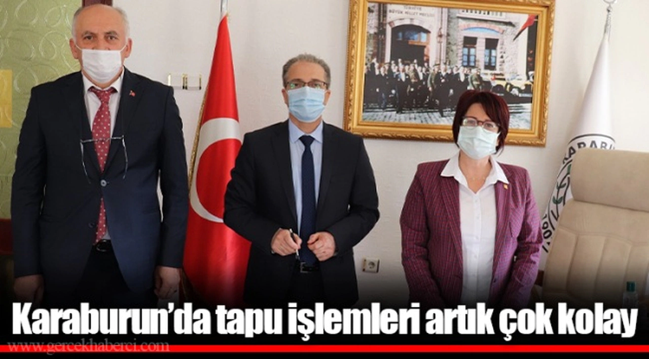 Karaburun’da tapu işlemleri artık çok kolay 
