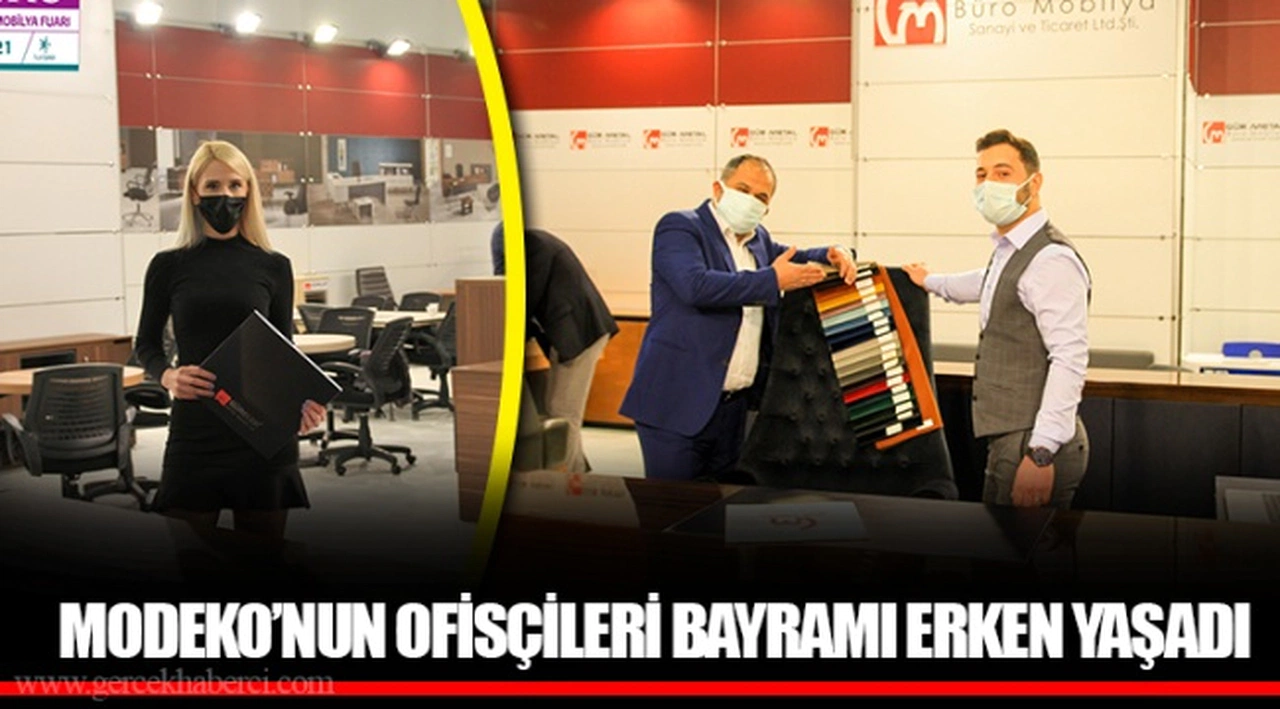 MODEKO’NUN OFİSÇİLERİ BAYRAMI ERKEN YAŞADI