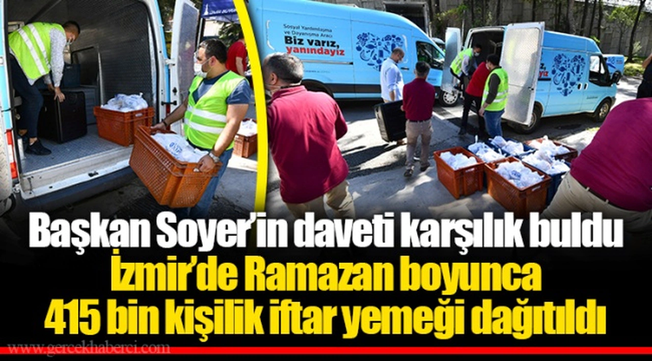 Başkan Soyer’in daveti karşılık buldu