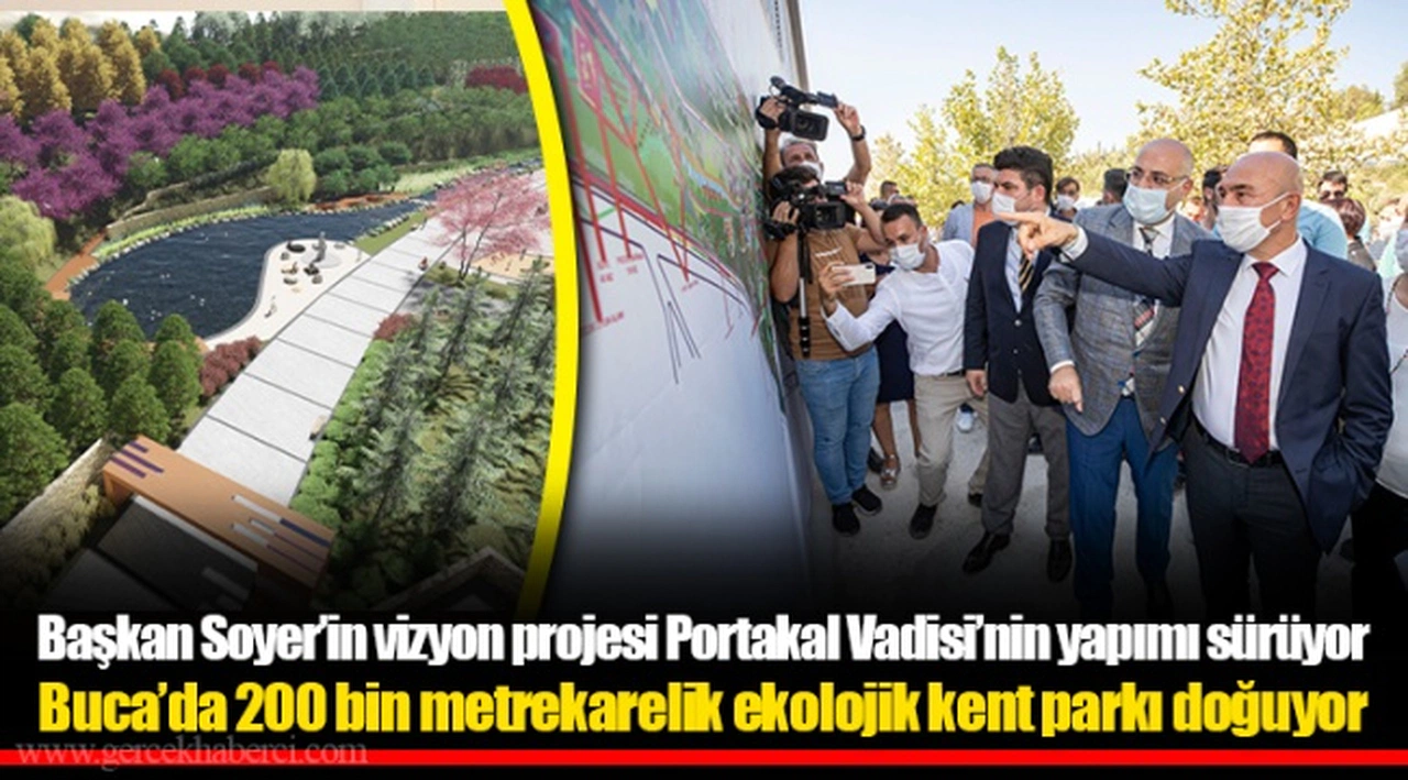 Buca’da 200 bin metrekarelik ekolojik kent parkı doğuyor