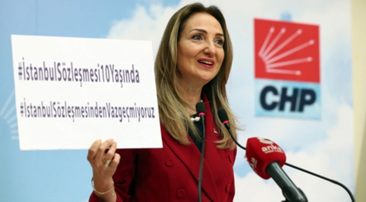 CHP Kadın Kolları Genel Başkanı Nazlıaka, İstanbul Sözleşmesi’nin 10. yıl dönümünde böyle seslendi: Vazgeçmeyeceğiz