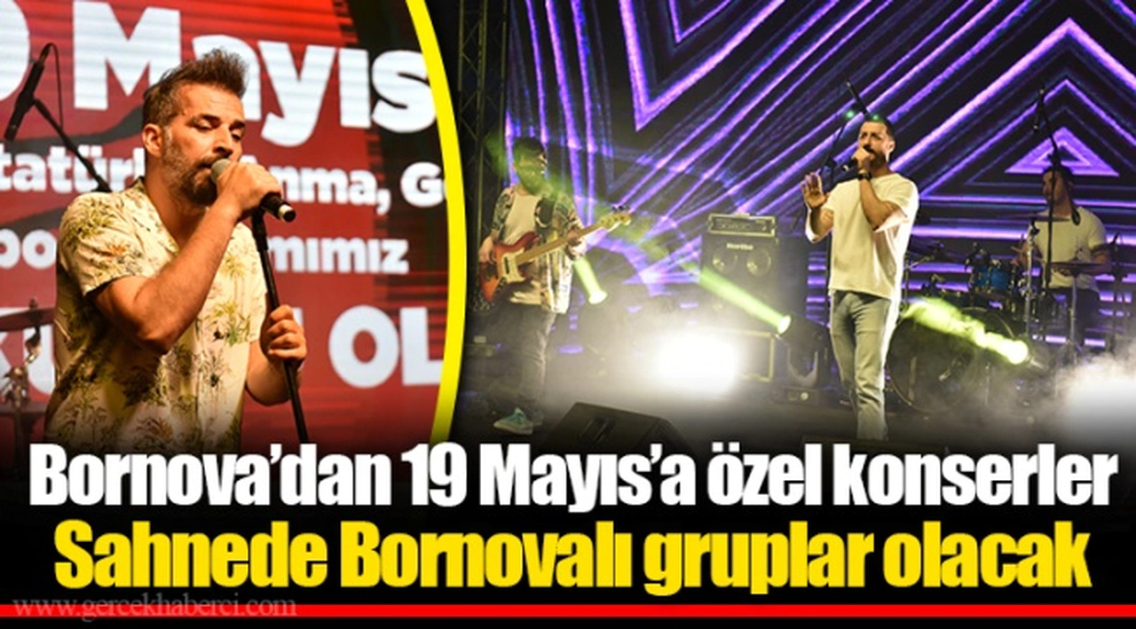 Sahnede Bornovalı gruplar olacak