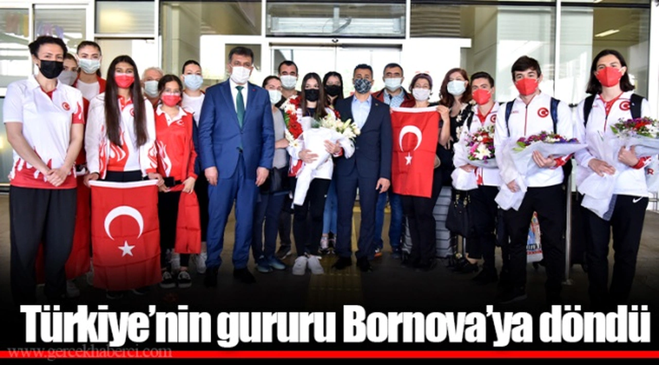 Türkiye’nin gururu Bornova’ya döndü  Sıla Karakuş: “En büyük hedefim olimpiyatlar”