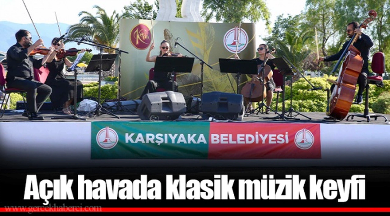 Açık havada klasik müzik keyfi