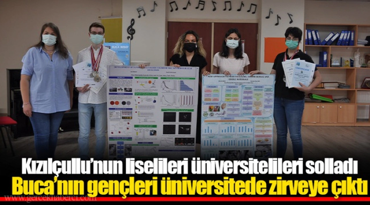 Buca’nın gençleri üniversitede zirveye çıktı 