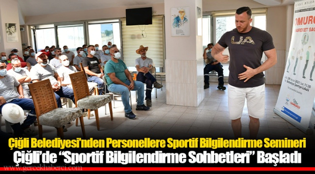 Çiğli’de “Sportif Bilgilendirme Sohbetleri” Başladı
