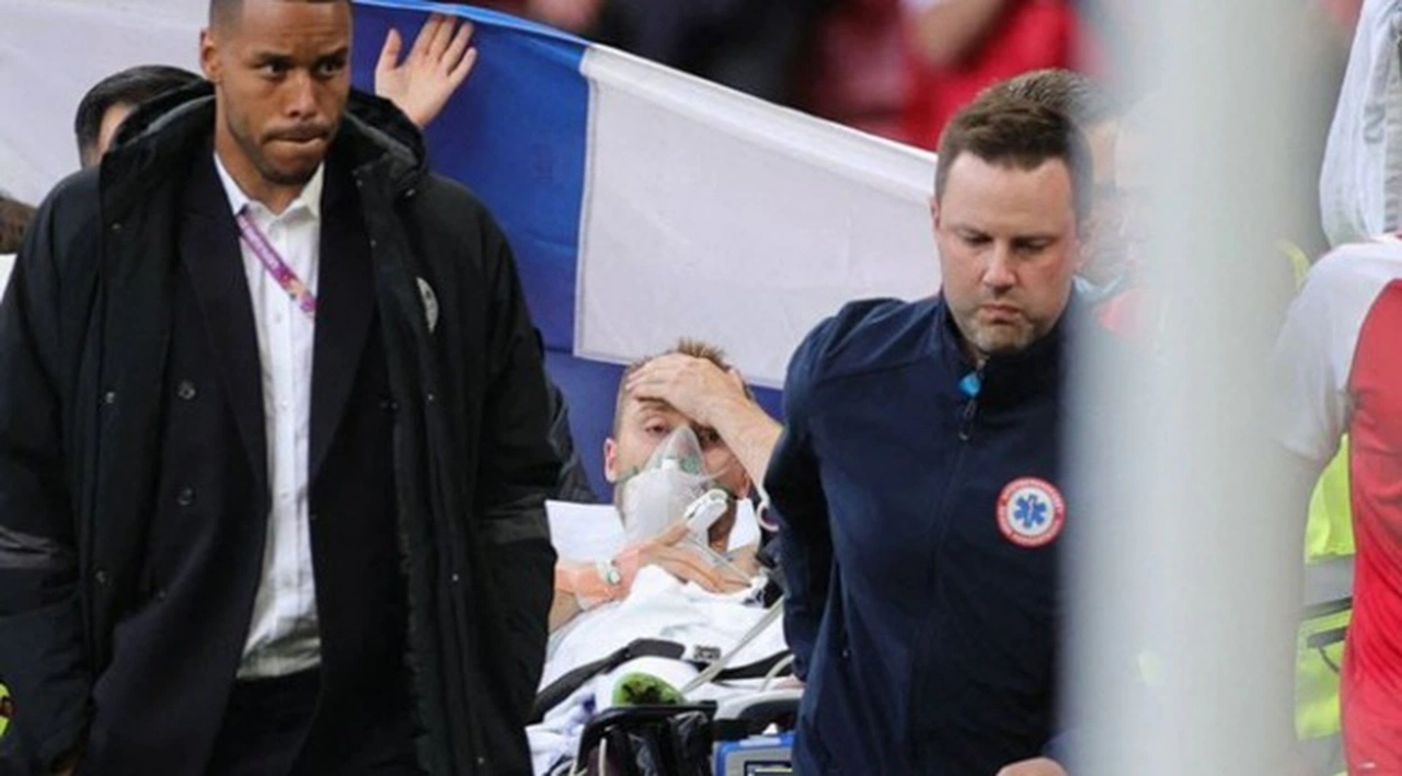 Eriksen'in bilincinin açık olduğunu gösteren bir fotoğraf servis edildi