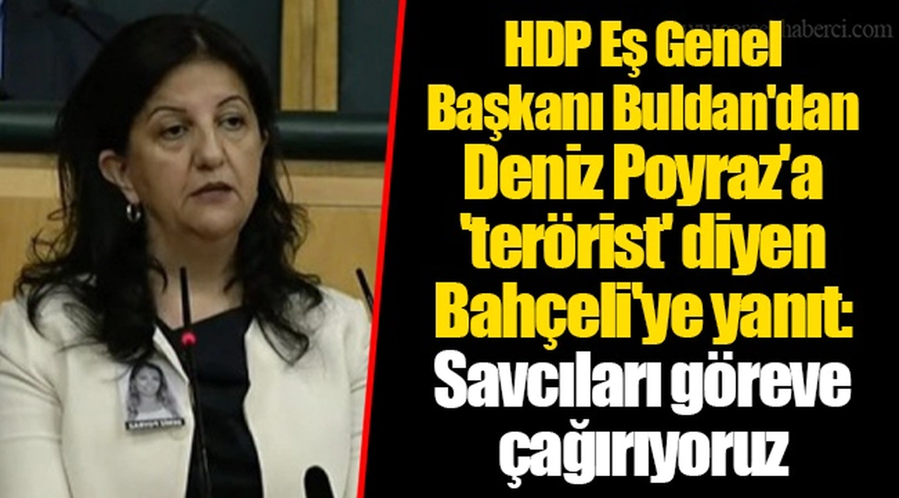 HDP Eş Genel Başkanı Buldan: İzmir katliamını gerçekleştiren tetikçi tabii ki tek başına değildir