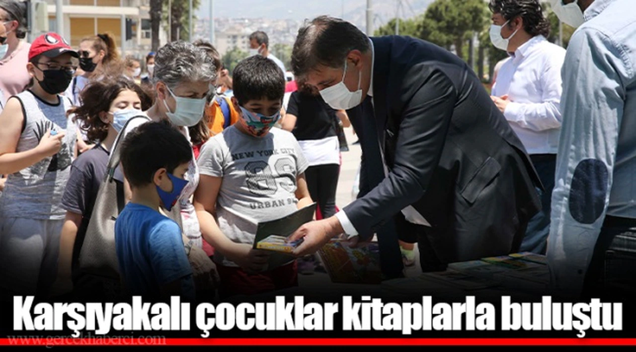 Karşıyakalı çocuklar kitaplarla buluştu 