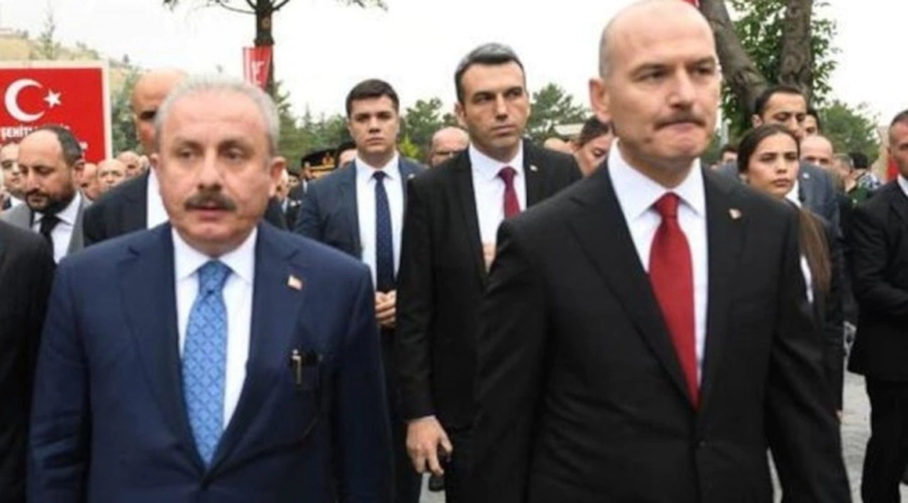 'Mafyadan maaş alan siyasetçi' iddiası: Süleyman Soylu TBMM Başkanı Şentop'la görüştü