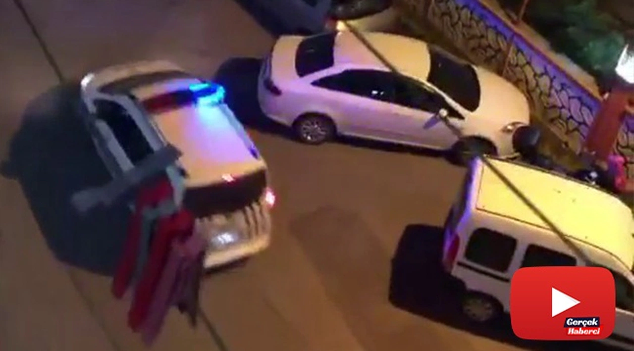 Nefes kesen polis panelvan minibüs kovalamacası